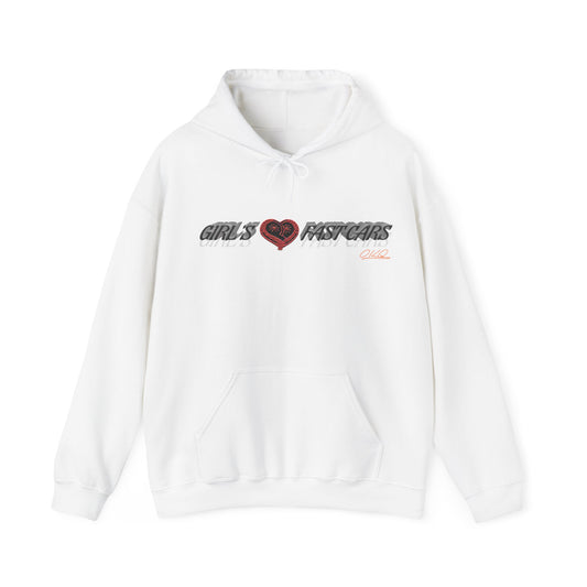 I Heart Fast Cars Hoodie